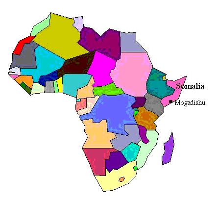 Karta Afrika